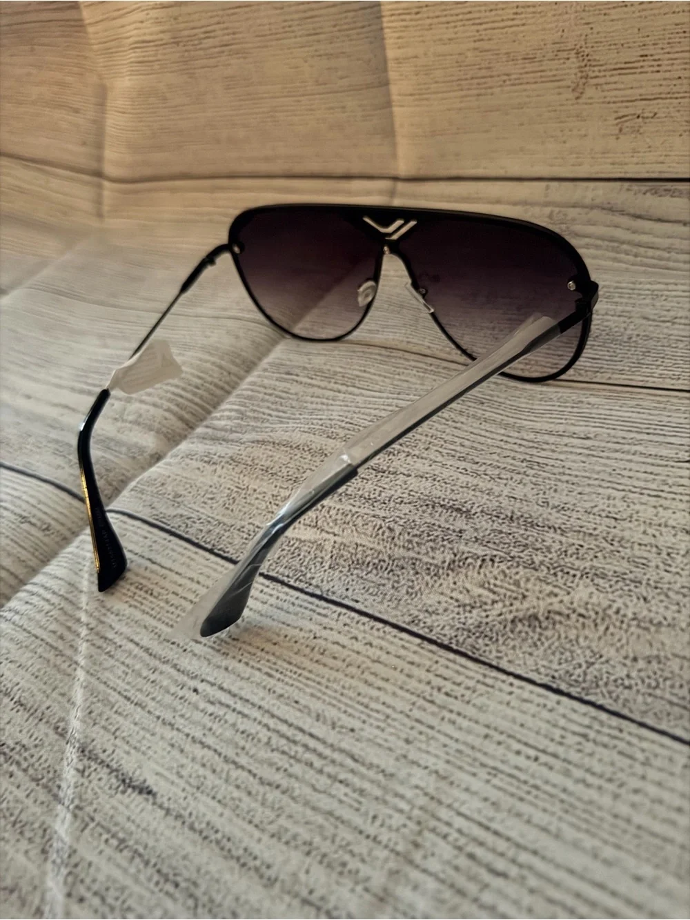 Fashion Nova Brand NEW Women Aviator Sunglasses (Black)🖤